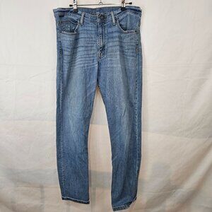 BDG Slim Stretch Mens Jeans Size 32x30 Light Wash Denim Distressed